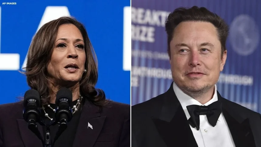 Elon Musk Blasts Kamala Harris, Predicts Free Speech Restrictions in US Following X Suspension in Brazil