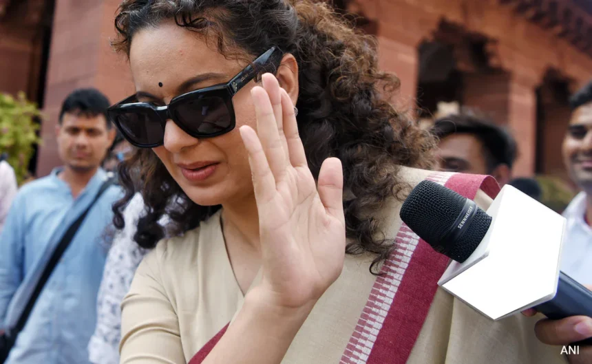 Kangana Ranaut is not authorised to speak on policy matters on behalf of the party, said the BJP.